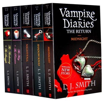 how many vampire diaries books are there and what themes do they explore?