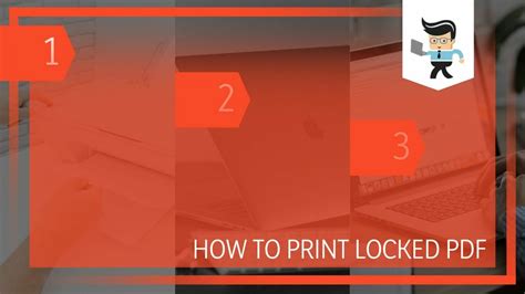 how to print locked pdf with tips for securing documents