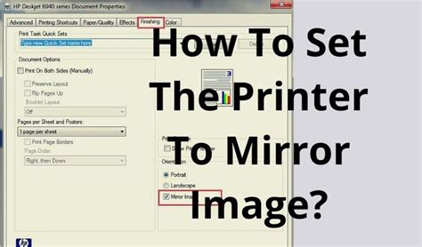 how to print mirror image: exploring the art of digital mirroring